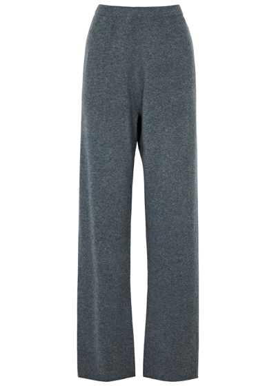 Extreme Cashmere N°320 Rush Cashmere-blend Sweatpants In Grey