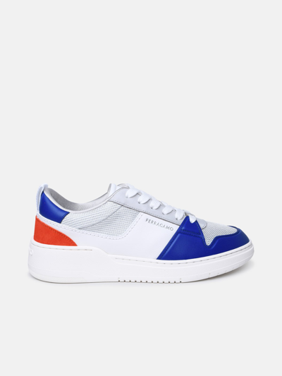 Ferragamo Multicolor Leather Blend Sneakers