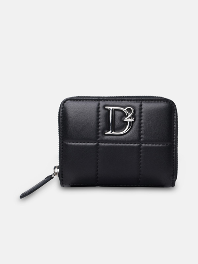 Dsquared2 Black Leather Wallet
