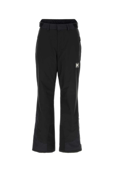 Palm Angels Logo-patch Padded Ski Trousers In Black