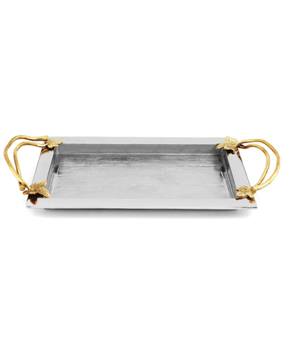 Michael Aram Ivy & Oak Small Tray In Metallic