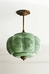 Anthropologie Eloise Flush Mount In Green