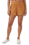 O'NEILL CARLIE COTTON DOUBLE GAUZE SHORTS