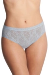 Natori Bliss Allure Lace Briefs In Blue Mist