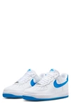 Nike Men's Air Force 1 '07 Shoes In White/photo Blue/white