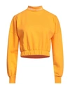 Pharmacy Industry Woman Sweatshirt Orange Size S Cotton