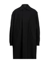 Harris Wharf London Man Overcoat Black Size 46 Polyester