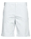 Lacoste Men's Cotton Flannel Logo Tape Shorts In White