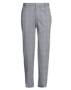 Circolo 1901 Man Pants Grey Size 38 Cotton, Elastane In Navy Blue