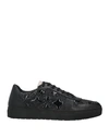 VIVIENNE WESTWOOD VIVIENNE WESTWOOD WOMAN SNEAKERS BLACK SIZE 8 LEATHER