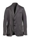 Brioni Man Blazer Grey Size Xxl Silk