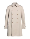 Aspesi Man Overcoat & Trench Coat Beige Size M Cotton, Polyester