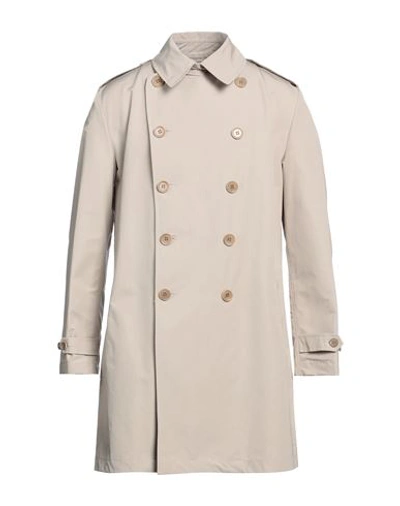 Aspesi Man Overcoat & Trench Coat Beige Size M Cotton, Polyester In Beige