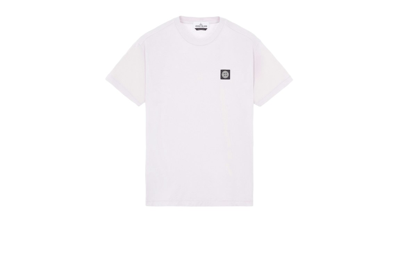 Pre-owned Stone Island Garment Dyed T-shirt Onion Pink