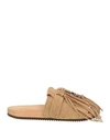 Jejia Woman Mules & Clogs Beige Size 6 Leather