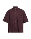 Undercover Man Shirt Deep Purple Size 5 Cotton