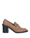 ATP ATELIER ATP ATELIER WOMAN LOAFERS LIGHT BROWN SIZE 8 COWHIDE