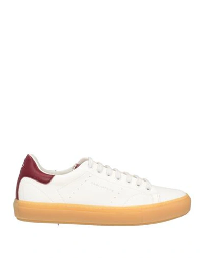 Tagliatore Man Sneakers White Size 12 Leather