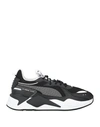 Puma Man Sneakers Black Size 13 Textile Fibers
