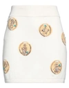 Barrie Zodiac Signs Knit Skirt In White