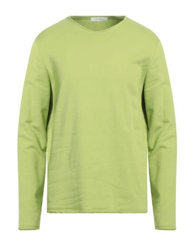 Imperial Man Sweatshirt Acid Green Size L Cotton