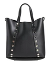 Zanellato Woman Handbag Black Size - Textile Fibers