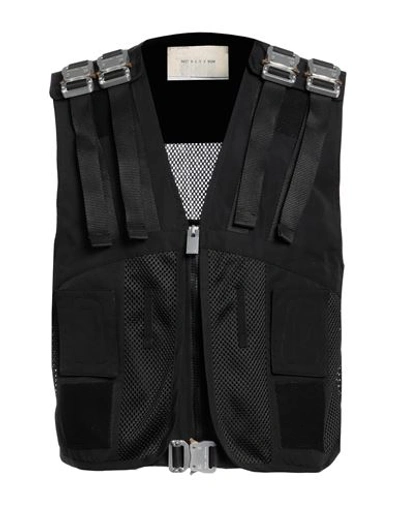 Alyx 1017  9sm Man Tailored Vest Black Size Onesize Polyester, Polyamide, Cotton