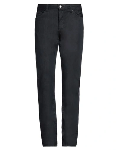 Hugo Boss Boss Man Jeans Black Size 32w-34l Viscose, Cotton, Lyocell, Elastomultiester, Elastane