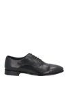Calpierre Man Lace-up Shoes Black Size 13 Soft Leather
