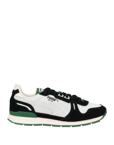 Puma Man Sneakers White Size 9 Textile Fibers, Leather