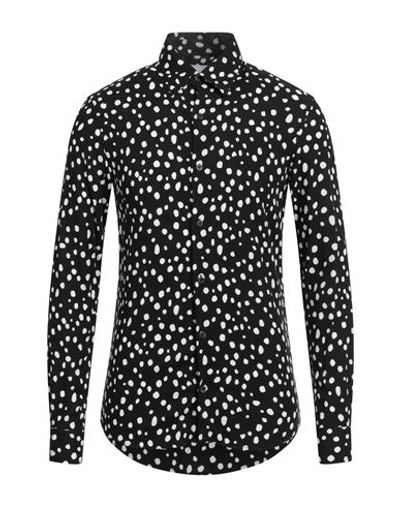 Gaelle Paris Gaëlle Paris Man Shirt Black Size 42 Viscose