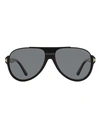 Tom Ford Dimitry Tf334 Sunglasses Man Sunglasses Black Size 59 Metal, Acetate