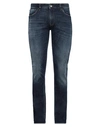 Armani Exchange Man Jeans Blue Size 34 Cotton, Elastane In Blue