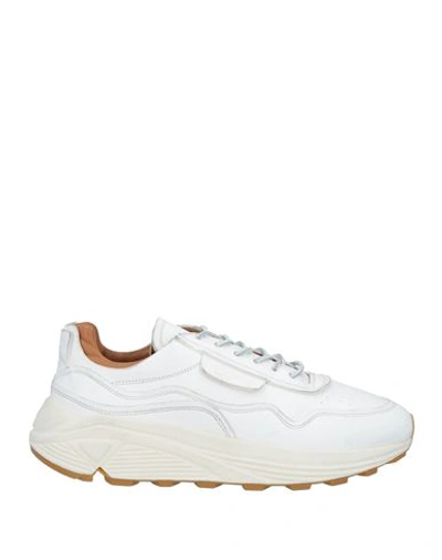 Buttero Man Sneakers White Size 4 Leather
