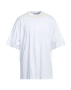 Trussardi Man T-shirt White Size M Polyamide, Elastane