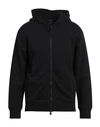 Armani Exchange Man Sweatshirt Black Size M Cotton, Elastane