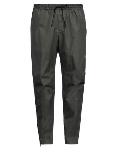 Pt Torino Man Pants Dark Green Size 40 Cotton, Polyamide, Elastane