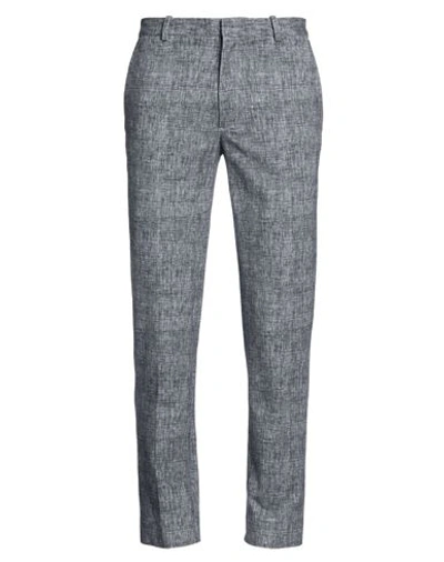 Circolo 1901 Man Pants Navy Size 40 Cotton, Elastane In Navy Blue