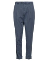Mmx Man Pants Slate Blue Size 35w-32l Organic Cotton, Polyester, Elastane