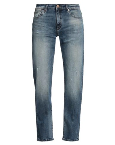 Armani Exchange Man Jeans Blue Size 32 Cotton, Elastane