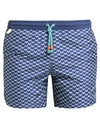 GILI'S GILI'S MAN SWIM TRUNKS MIDNIGHT BLUE SIZE L RECYCLED POLYESTER, POLYESTER