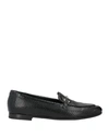 Frau Woman Loafers Black Size 11 Leather