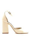 PARIS TEXAS SANDALIAS - CREMA