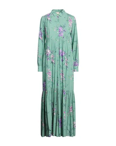 Aniye By Woman Maxi Dress Light Green Size 6 Viscose