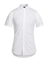 Armani Exchange Man Shirt White Size Xl Cotton