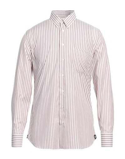 Lardini Man Shirt Dove Grey Size 17 Cotton