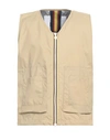 K-way Beige Water Repellent Vest In Beige
