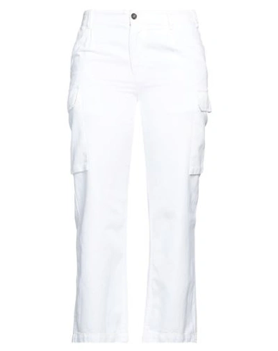 Nili Lotan Woman Pants White Size 6 Cotton, Linen