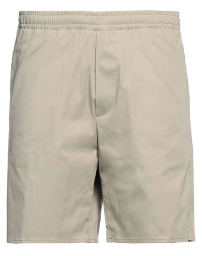 Grifoni Man Shorts & Bermuda Shorts Beige Size 38 Cotton, Polyamide, Elastane