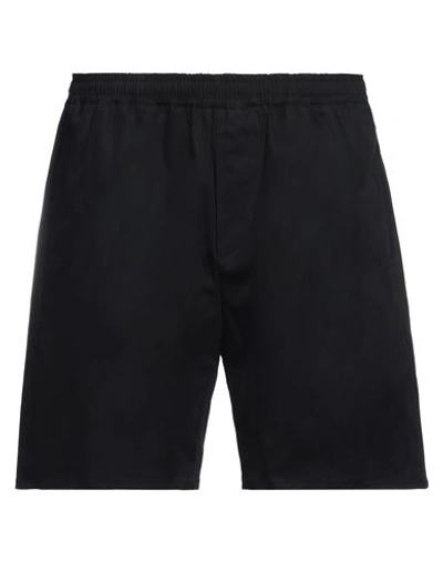 Grifoni Man Shorts & Bermuda Shorts Black Size 38 Cotton, Polyamide, Elastane